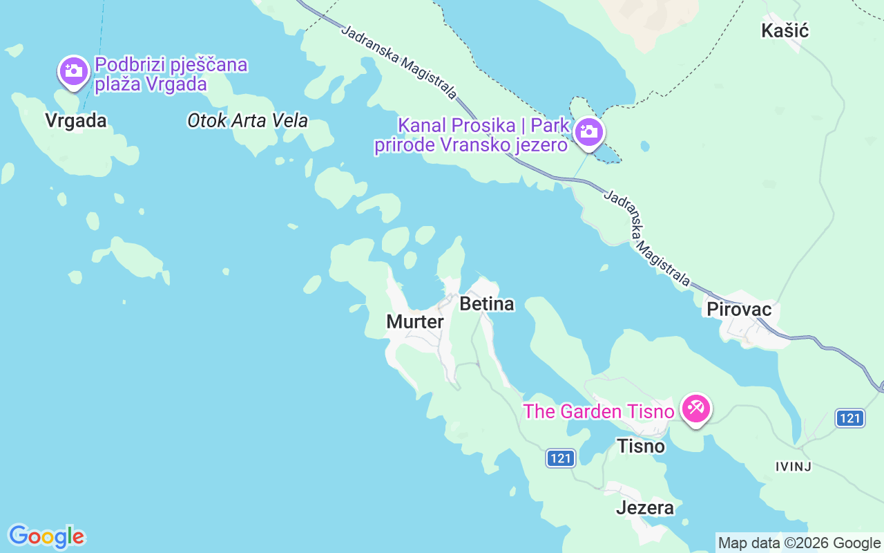 Location of the Motorboat: Marina Hramina, Murter