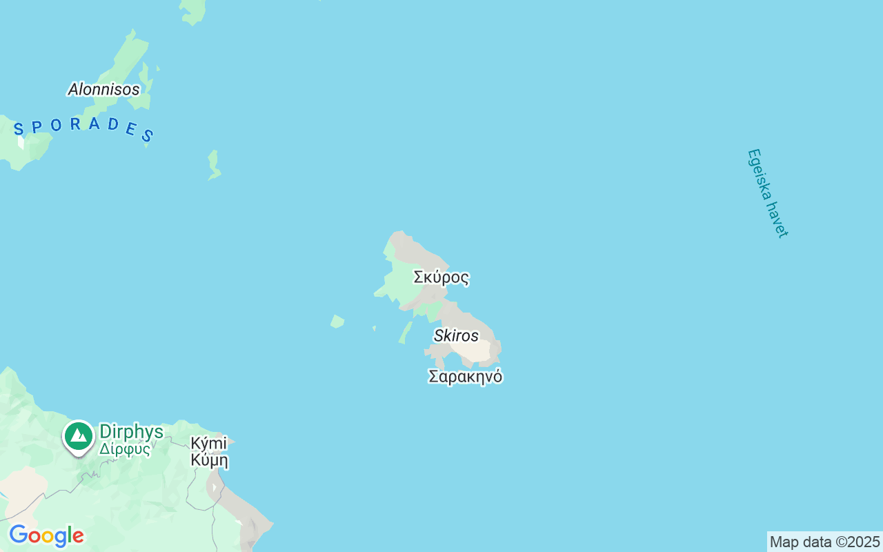 Plats för RIB-båt: Πευκος, Skyros 340 07