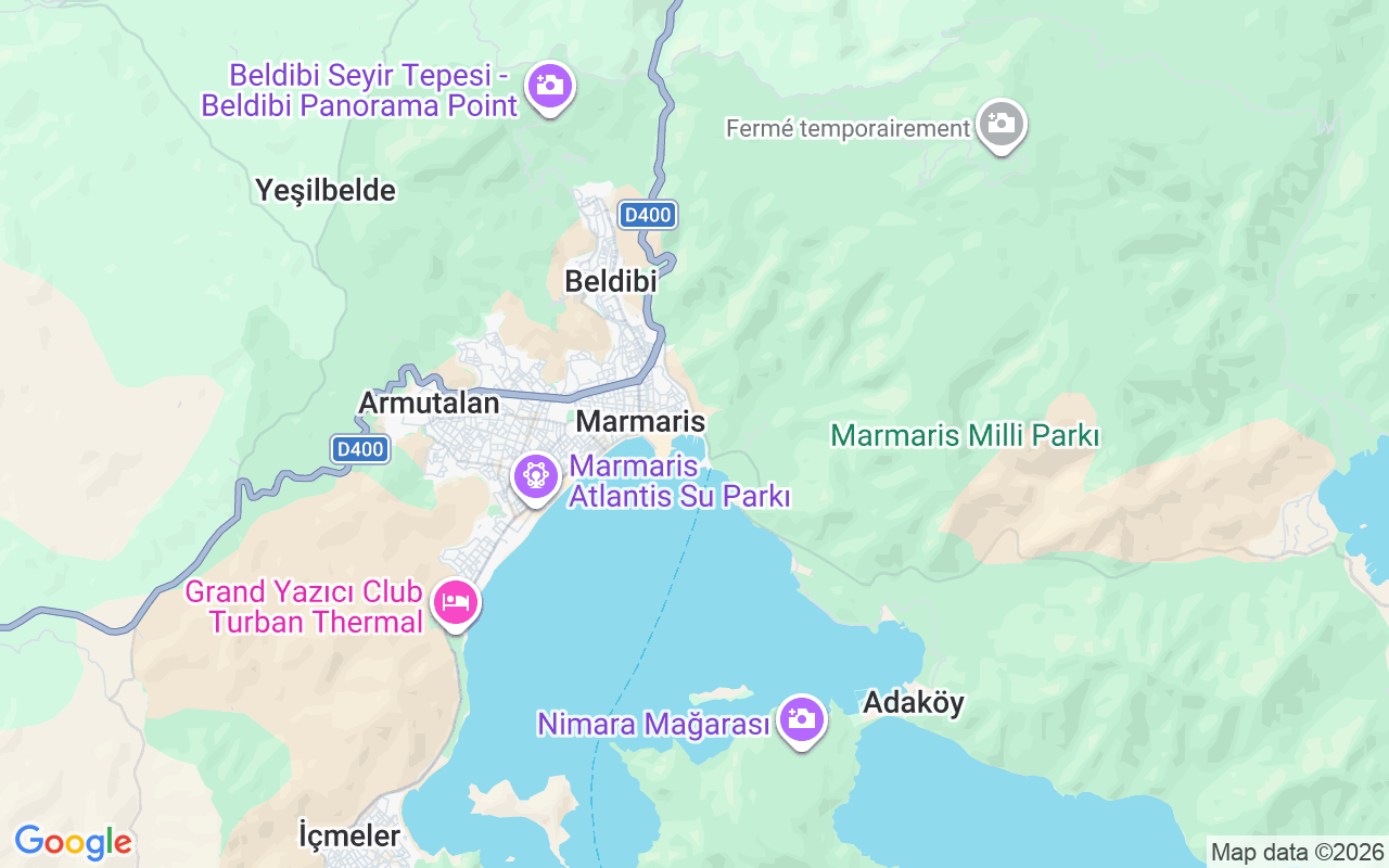 Emplacement du Goélette: Marmaris, Marmaris