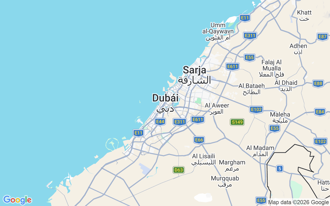 Ubicación Yate a motor: Dubai Marina, Dubái - Emiratos Árabes Unidos