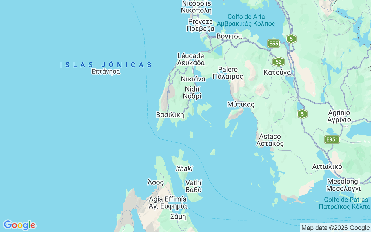 Ubicación Neumática: Sivota, Lefkada, Sivota