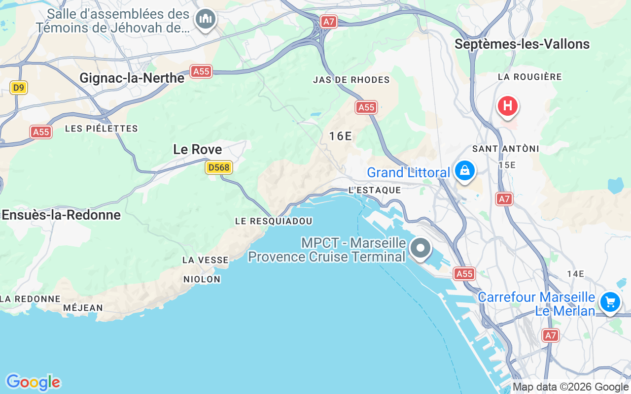 De locatie van Zeilboot: Port Corbières, Marseille