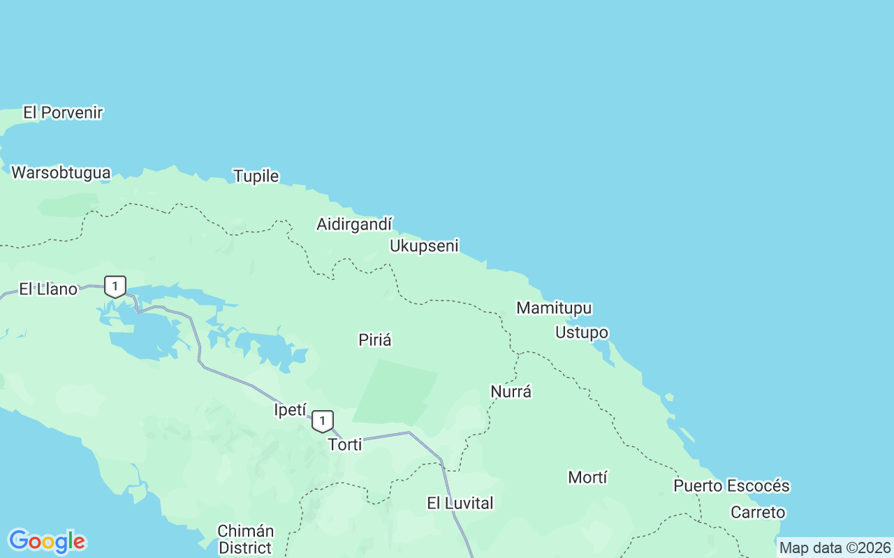 Location of the Sailboat: Marquesas In, Guna Yala Comarca