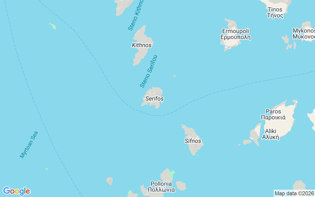 Location of the RIB: Λιβάδι, Serifos 840 05