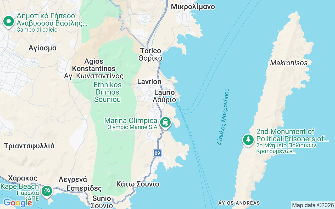 Luogo Gommone: Lavrio Port, Laurio