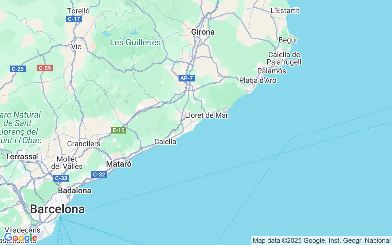 Localização do(a) Lancha: 17300 Blanes, Espanha
