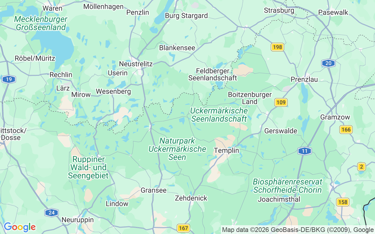 Emplacement du Péniche: Stadthafen, Lychen