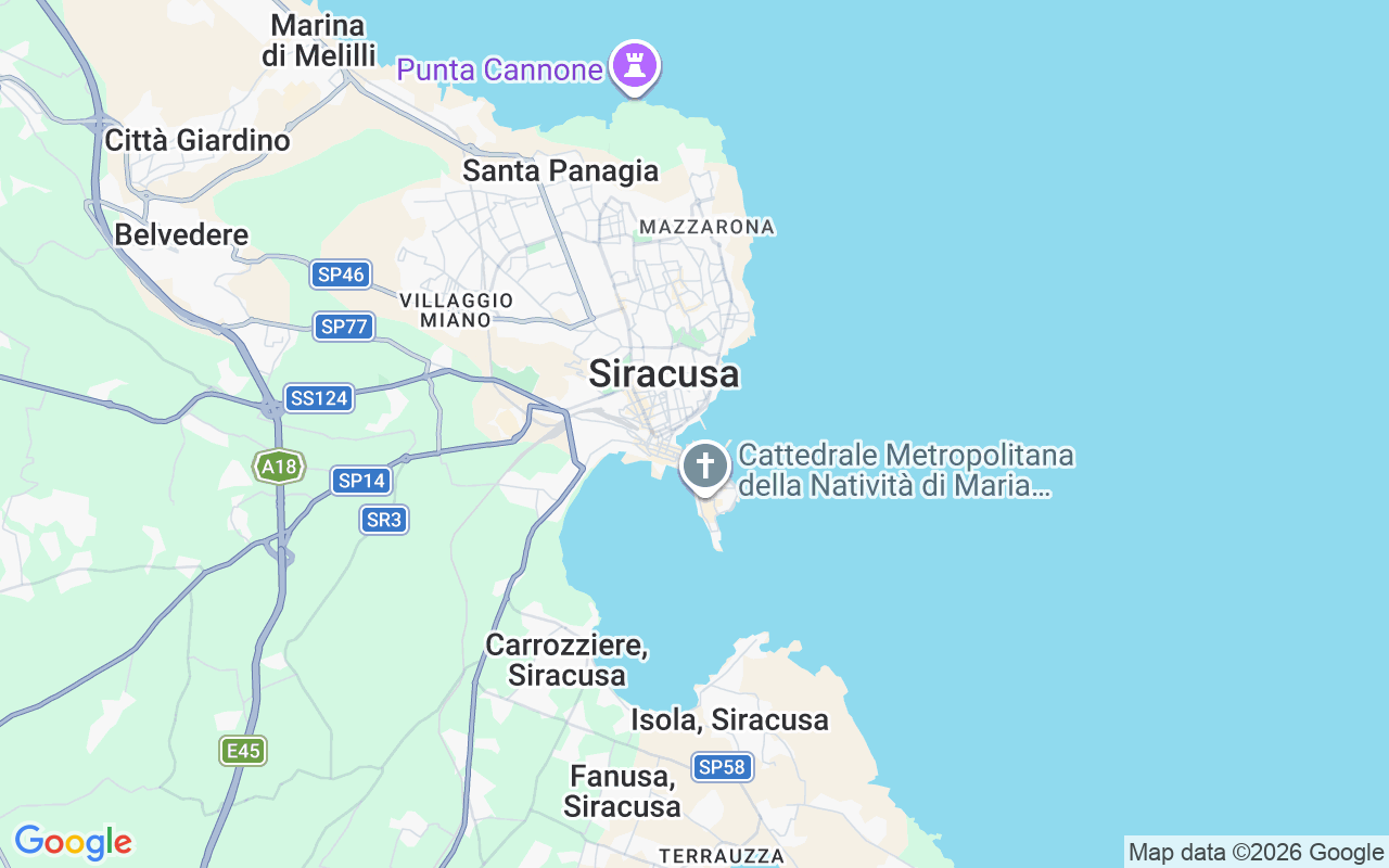 De locatie van RIB: Porto Di Siracusa, Syracuse