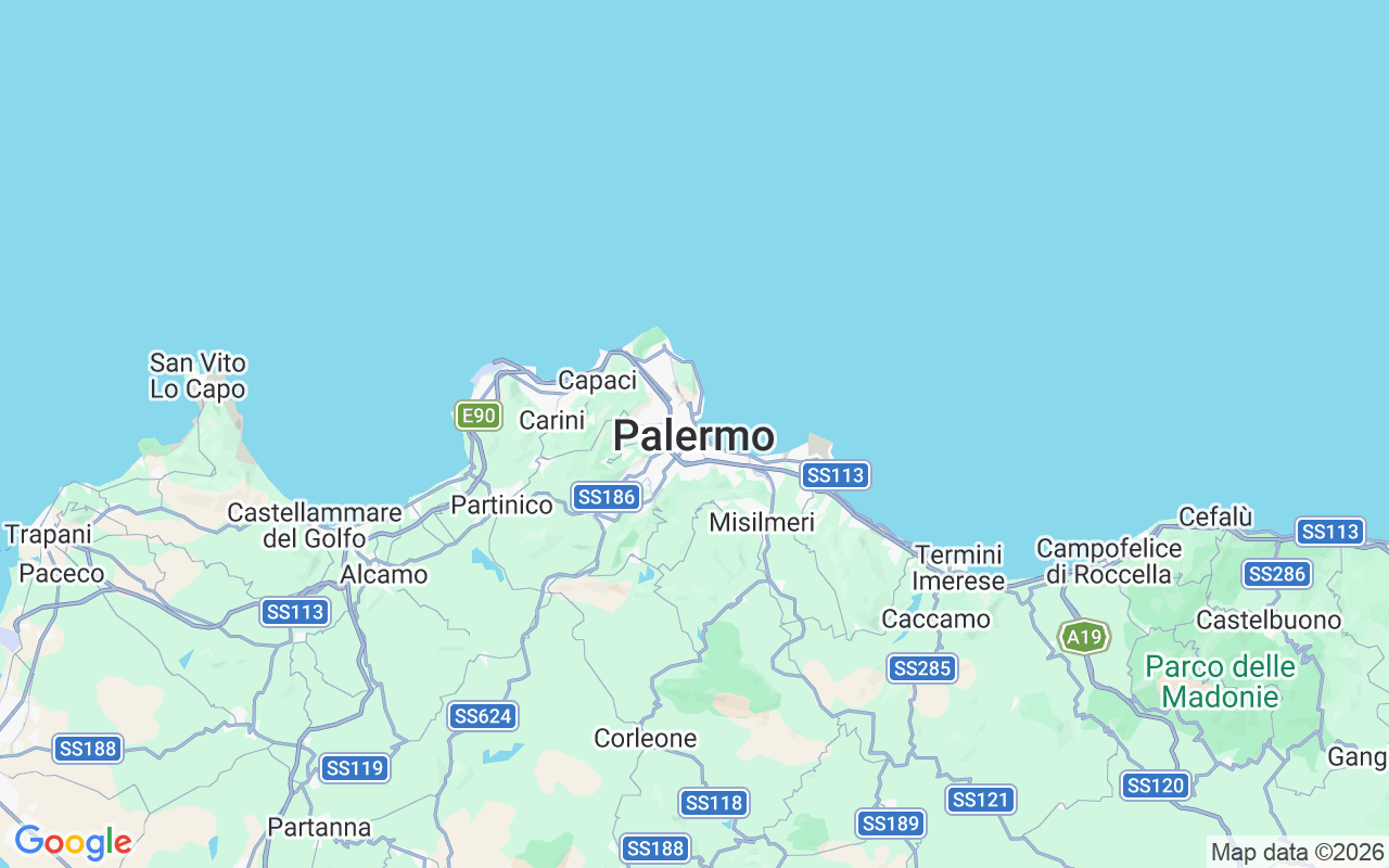 De locatie van RIB: Marina Di Villa Igiea, Palermo