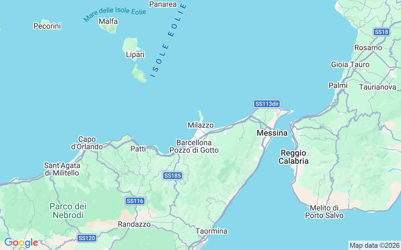 Location of the RIB: Altro, Milazzo