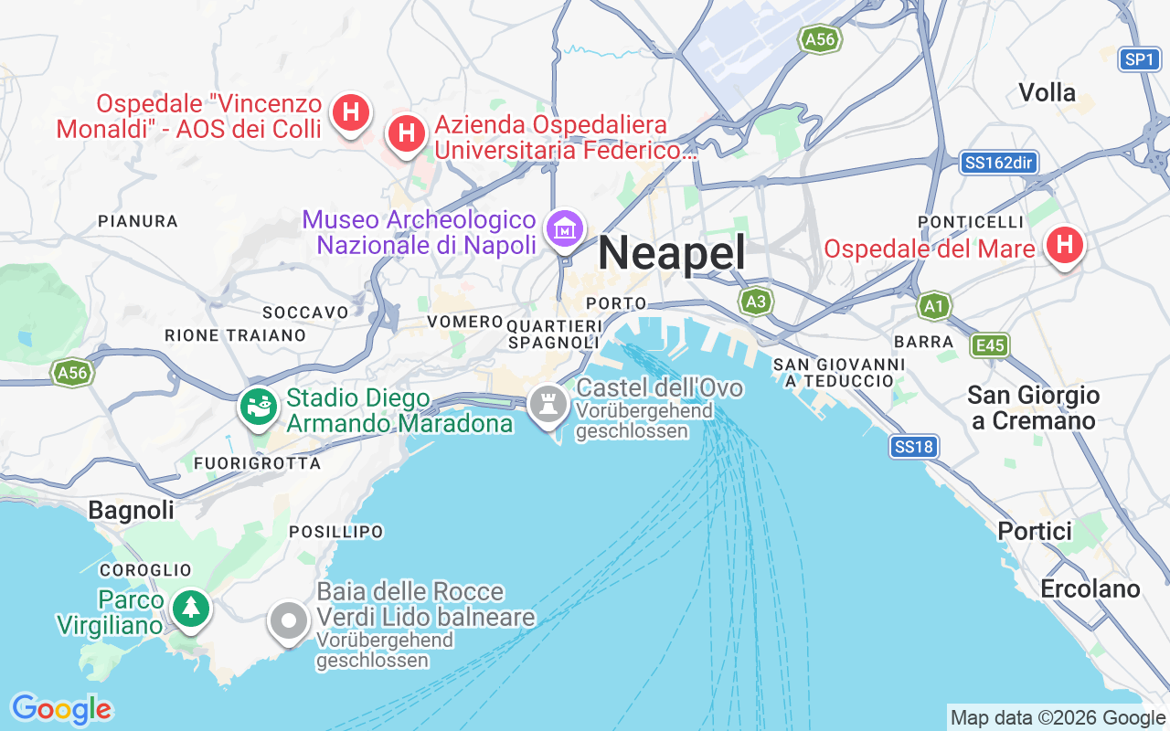 Liegeplatz Katamaran: Porto Di Napoli, 80035 Neapel