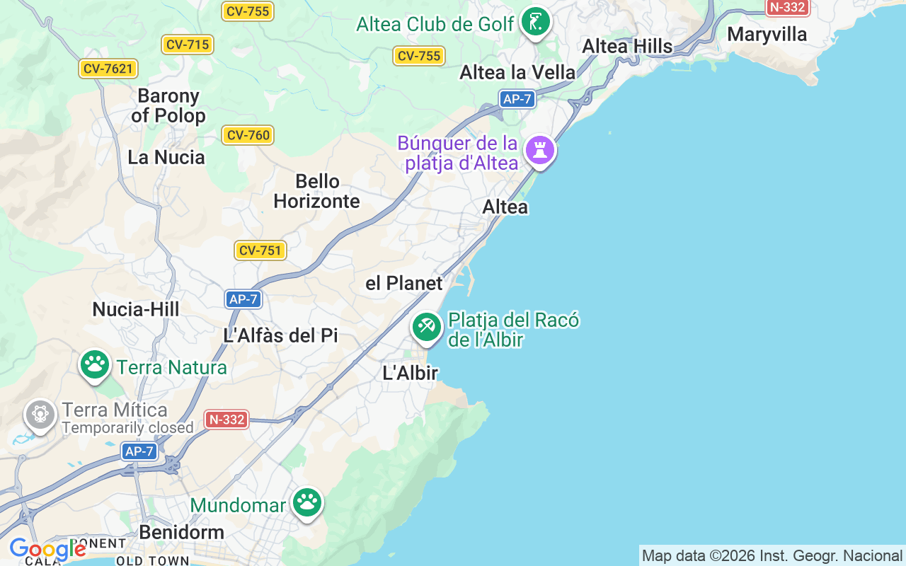 Location of the Motorboat: Puerto Deportivo De Altea, Altea