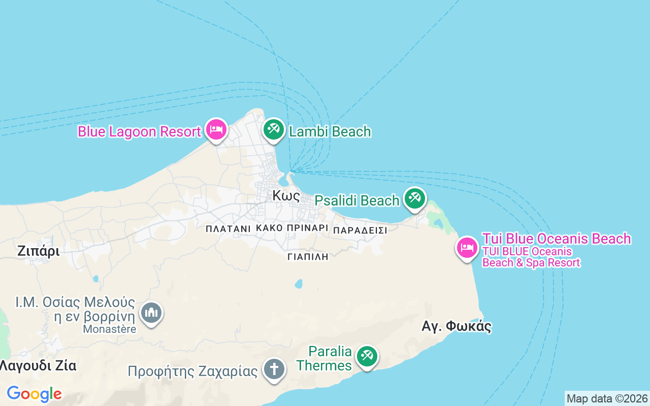 Emplacement du Bateau sans permis : Marina Kos, Kos