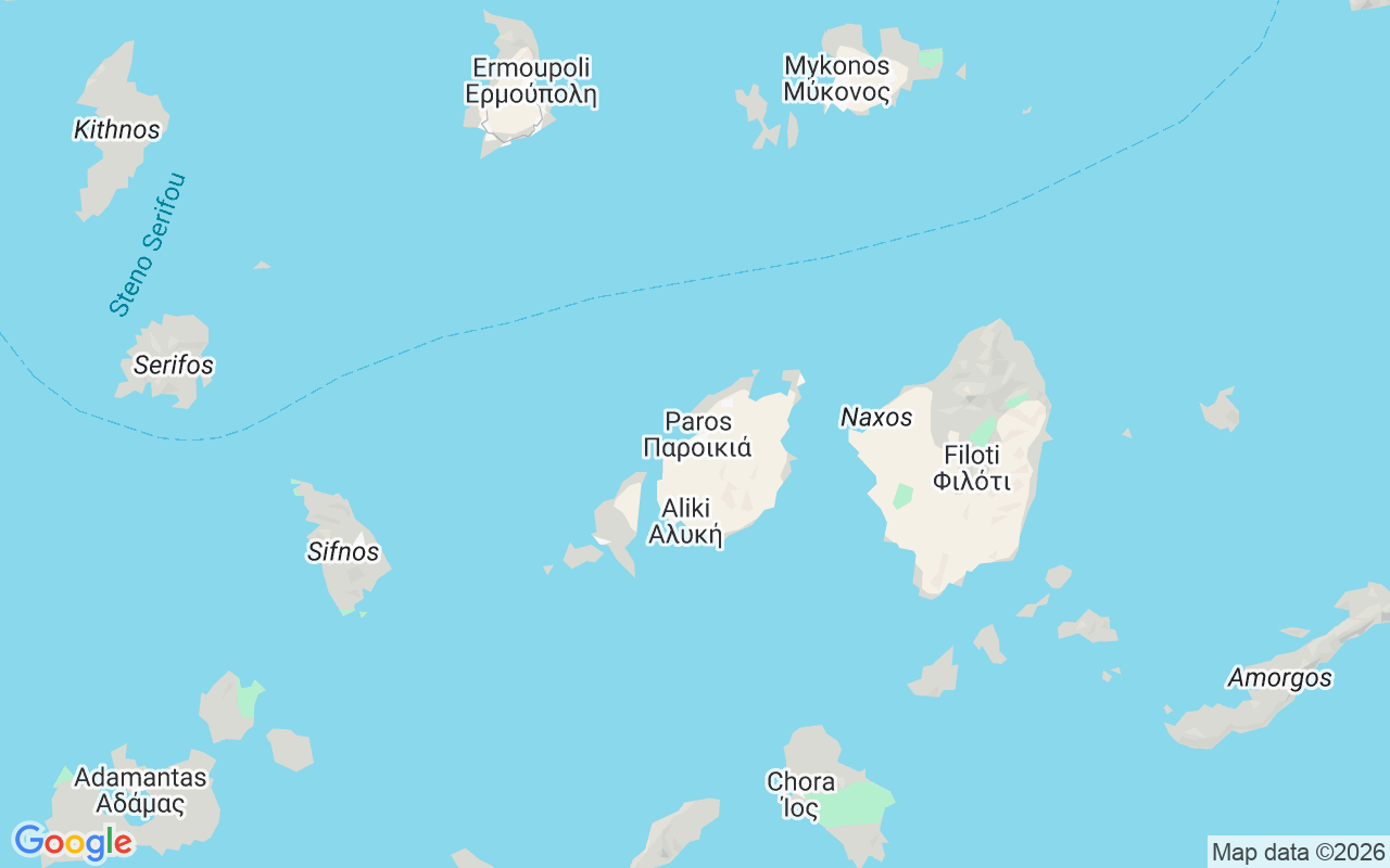 Location of the Boat without licence : Dock Of Aliki, Paros 844 00