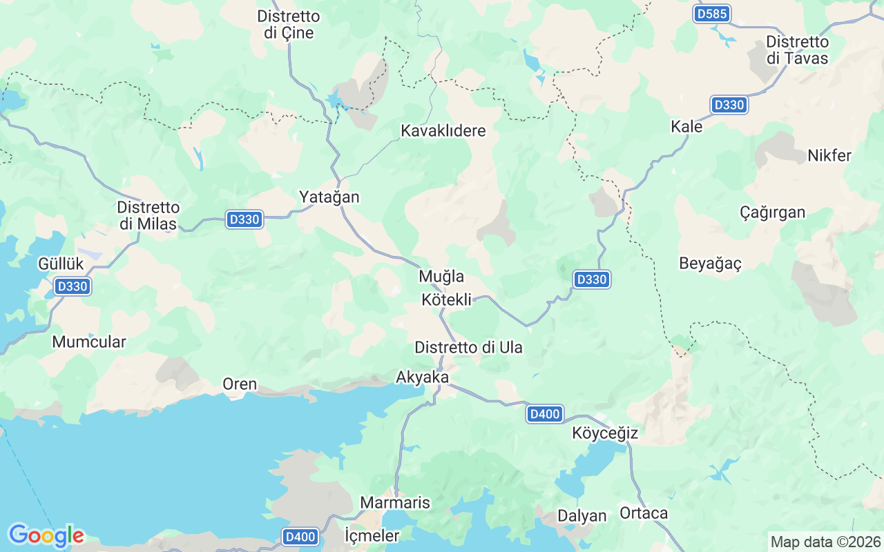 Luogo Caicco: Fethiye, Muğla