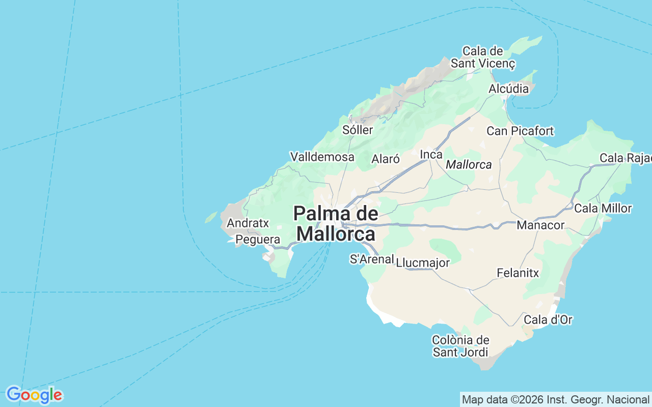 Plats för Katamaran: Andratx, Mallorca