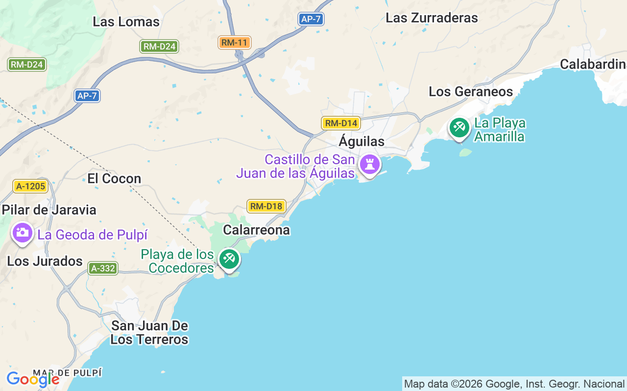 De locatie van Motorboot: Marina Juan Montiel, Águilas