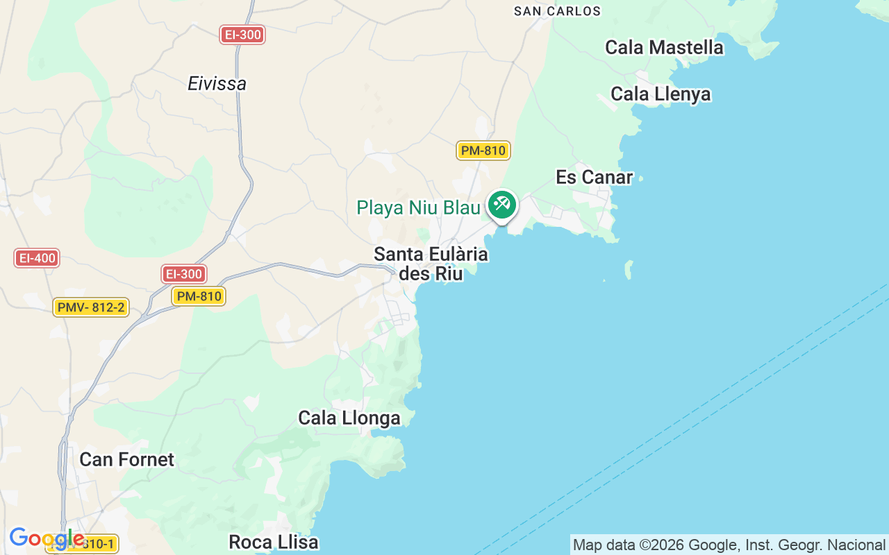 Emplacement du Semi-rigide: Marina Santa Eulalia, Ibiza