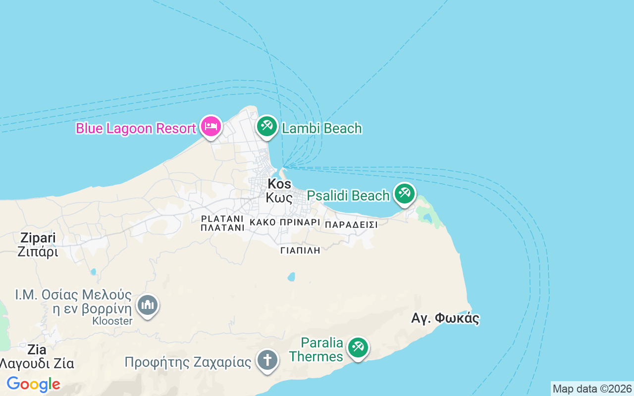 De locatie van Zeilboot: Marina Kos, Kos