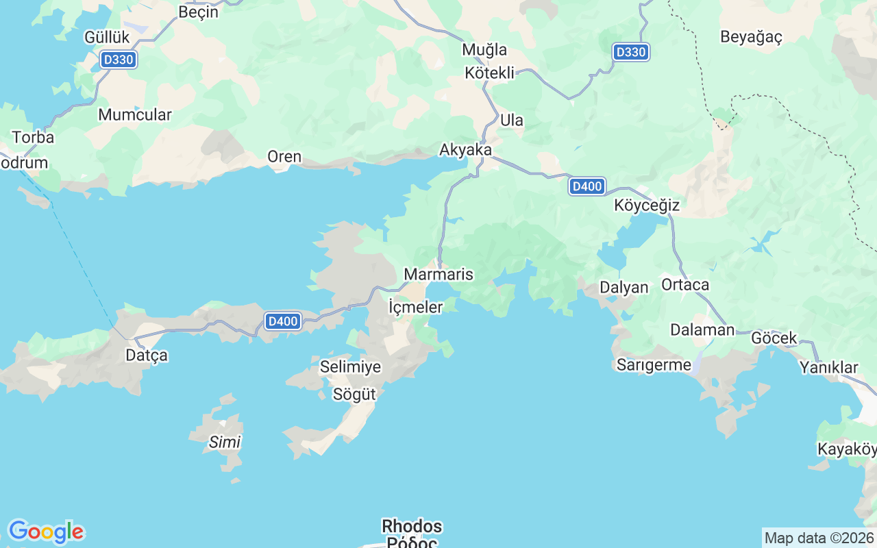 Plats för Katamaran: Marmaris, Turkiet