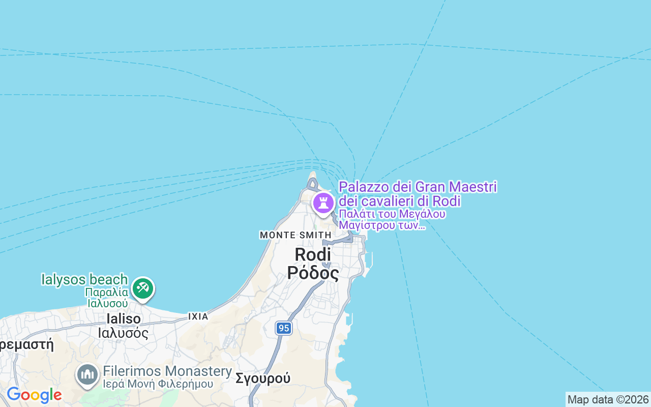 Luogo Barca a motore: Mandraki Port, Rodi