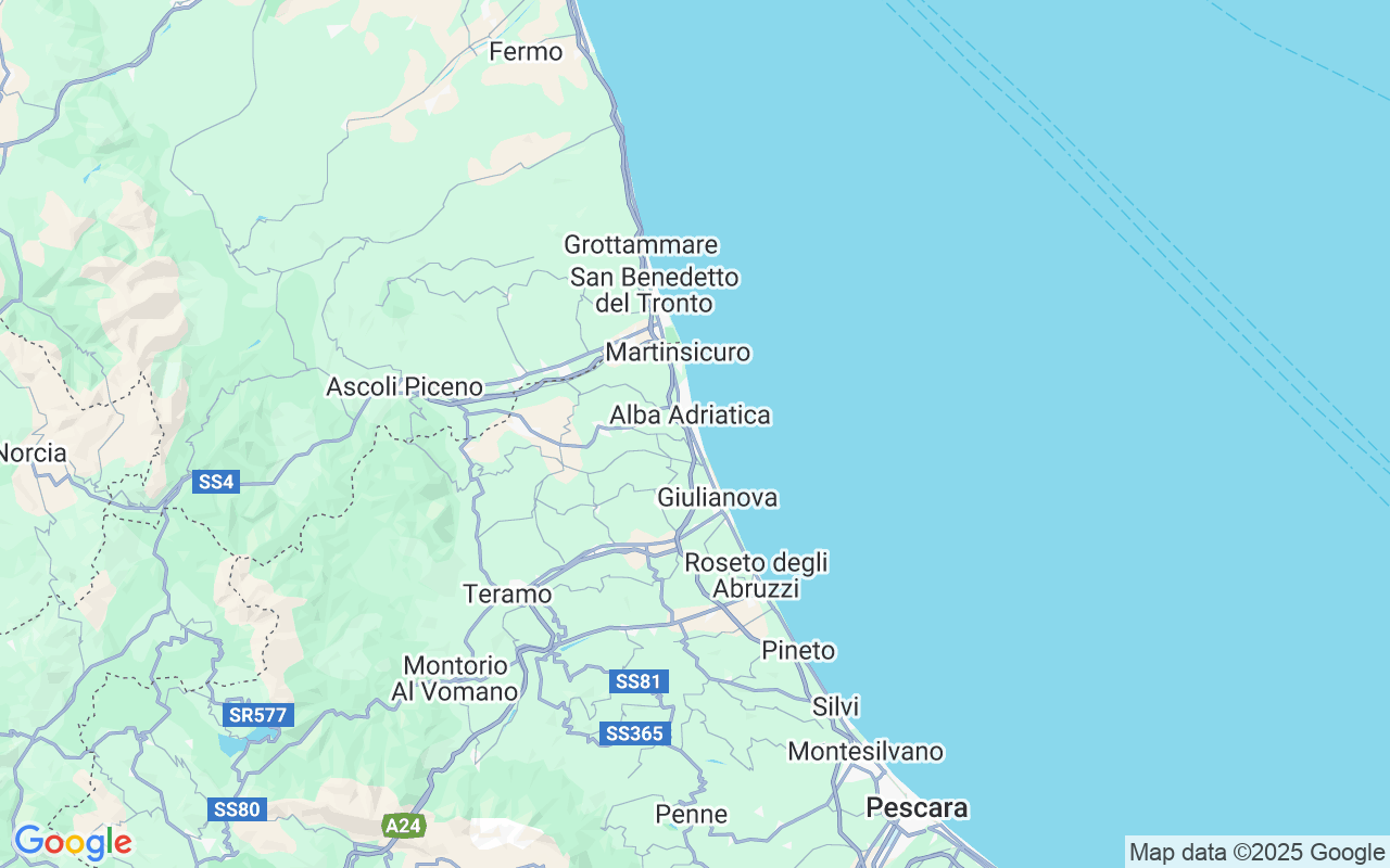 Plats för Båt utan licens: Tortoreto, 64018 Tortoreto Lido