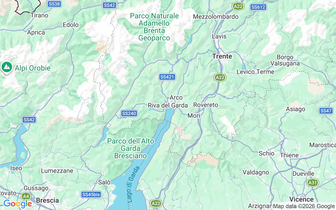 Emplacement du Voilier: 38066 Riva Del Garda, Italie