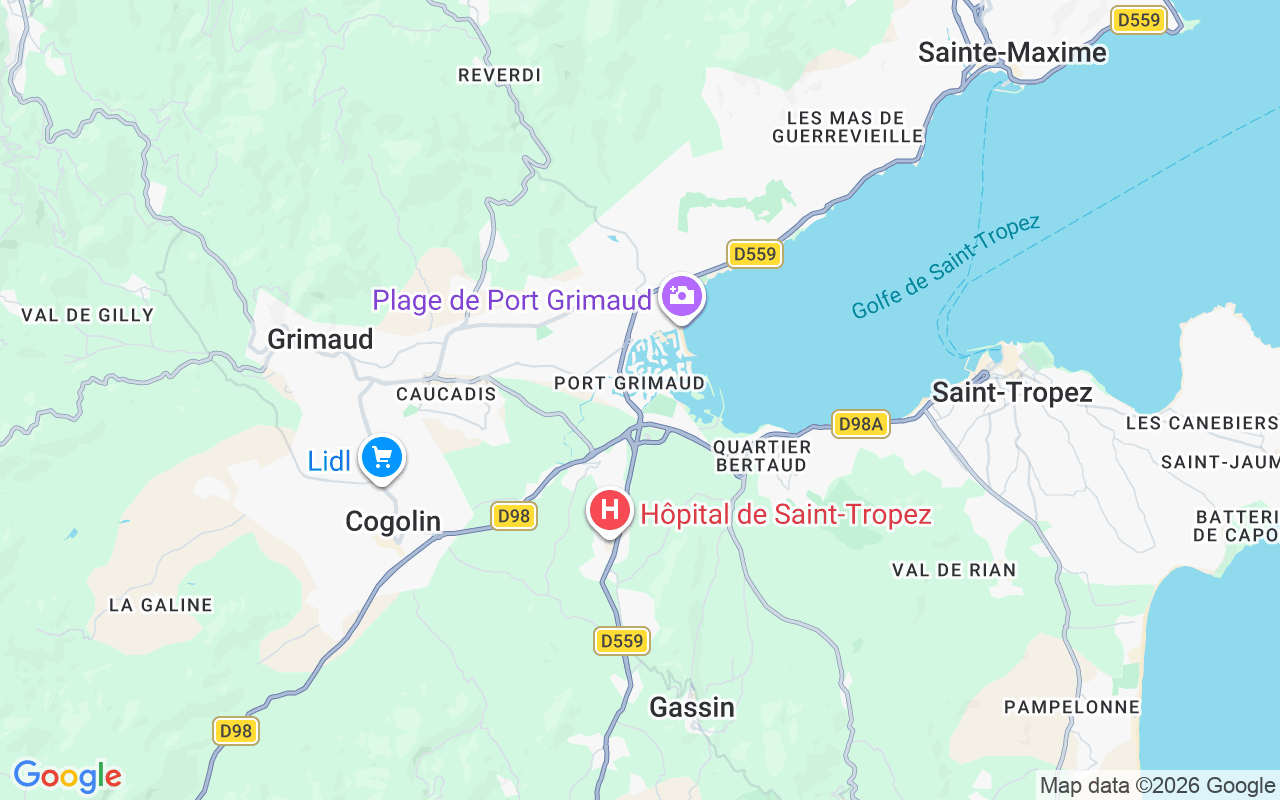 Ubicación Neumática: Port Cogolin, 83310 Cogolin