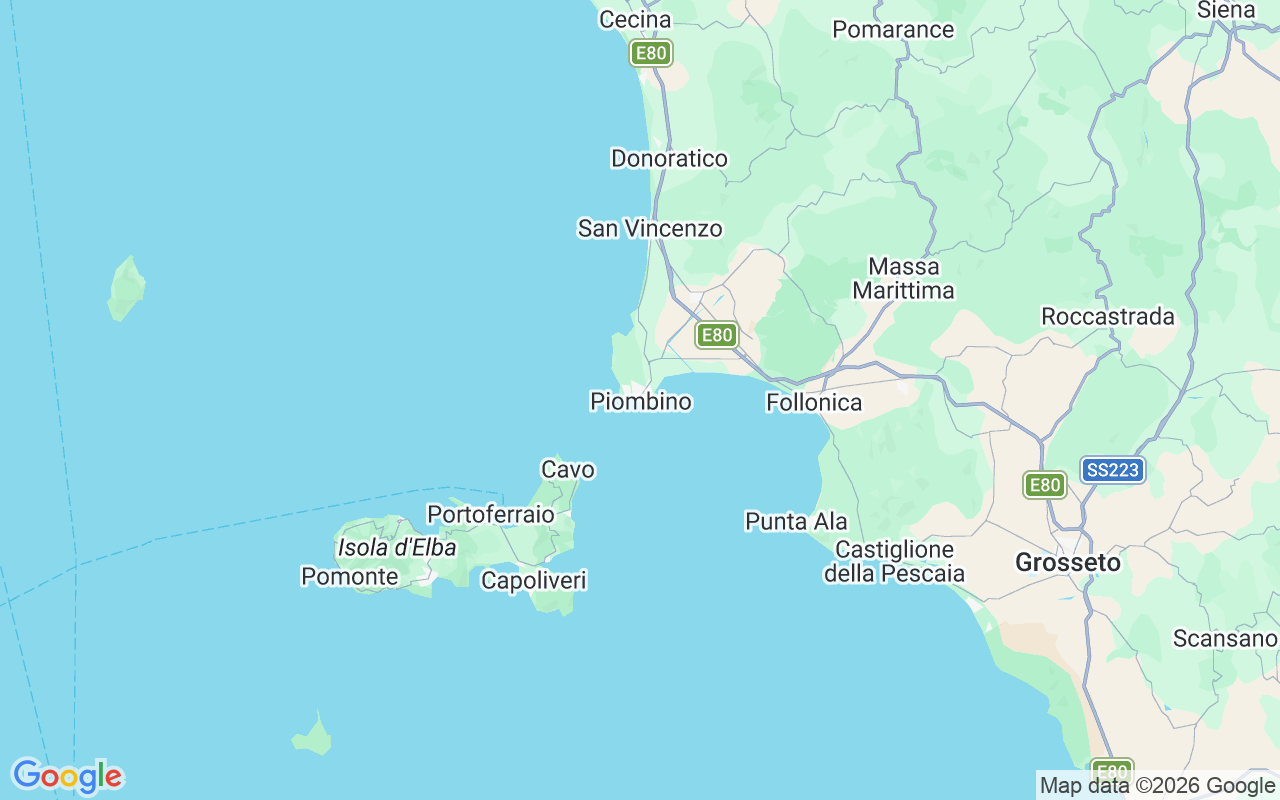 Ubicación Catamarán: 57025 Piombino, Italia