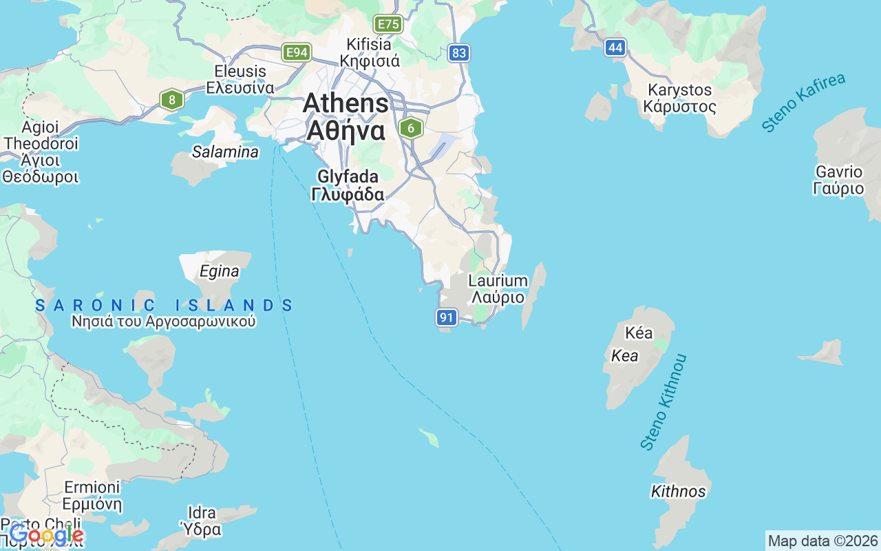 Location of the RIB: Anavissos Lahonisi, Anavyssos 190 13