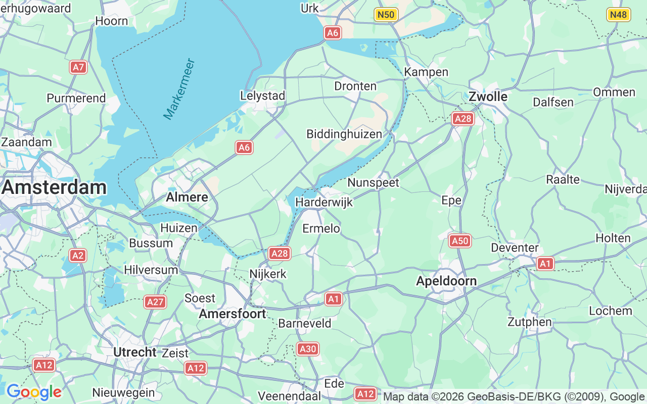De locatie van Motorboot: Harderwijk, Harderwijk