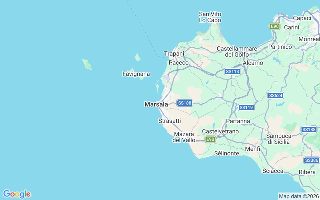Emplacement du Voilier: Marsala Marina, 91025 Marsala