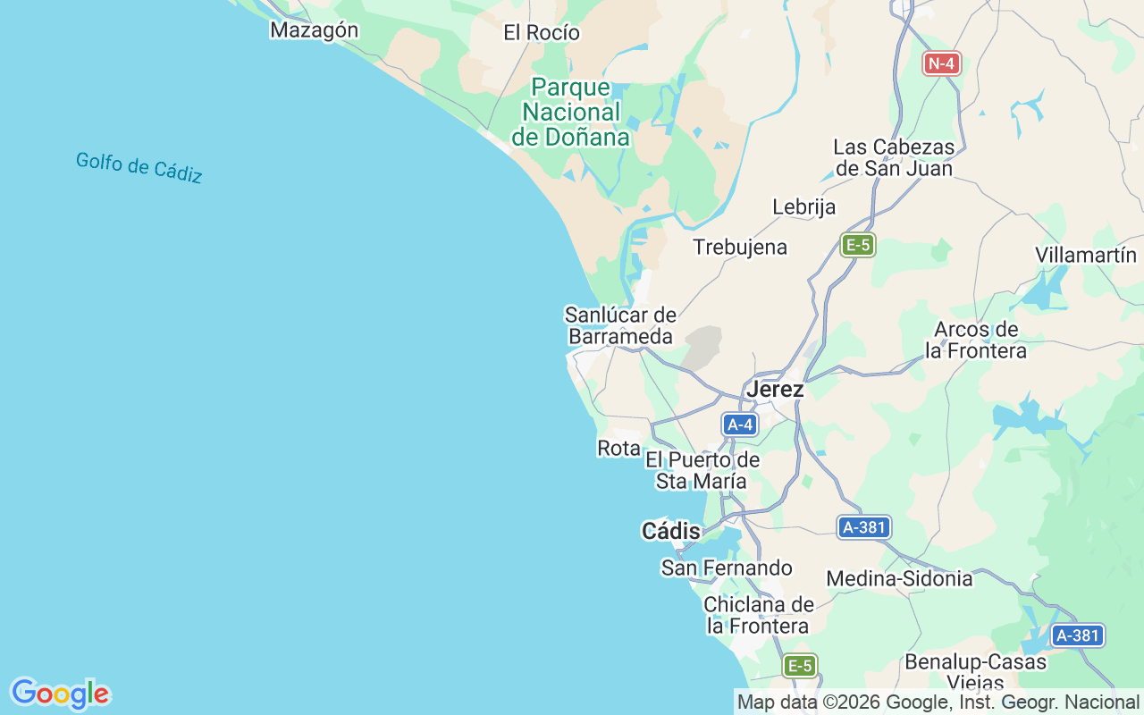 Localização do(a) Lancha: Chipiona, 11550 Chipiona