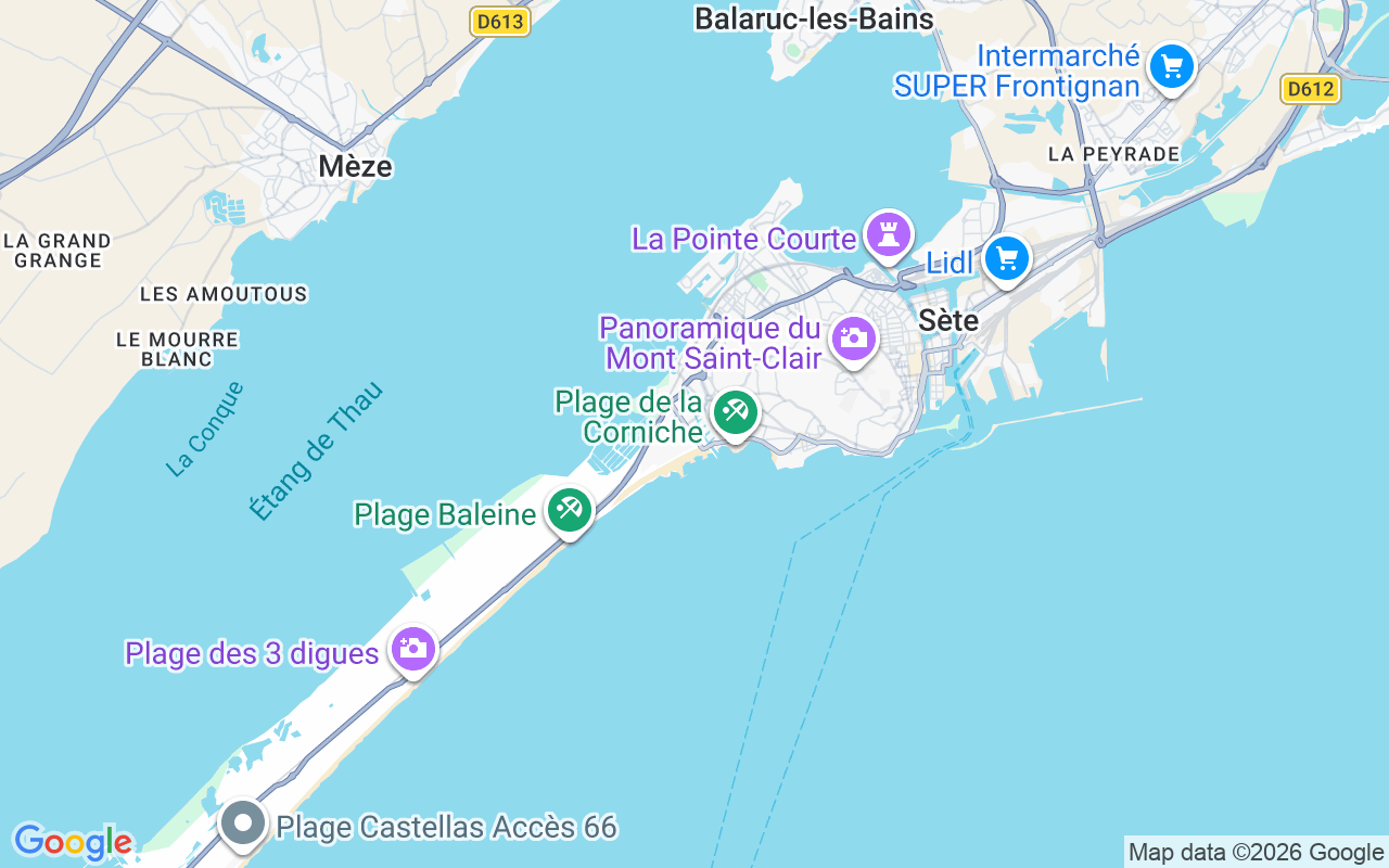 Localização do(a) Barco sem licença : 34200 Sète, França
