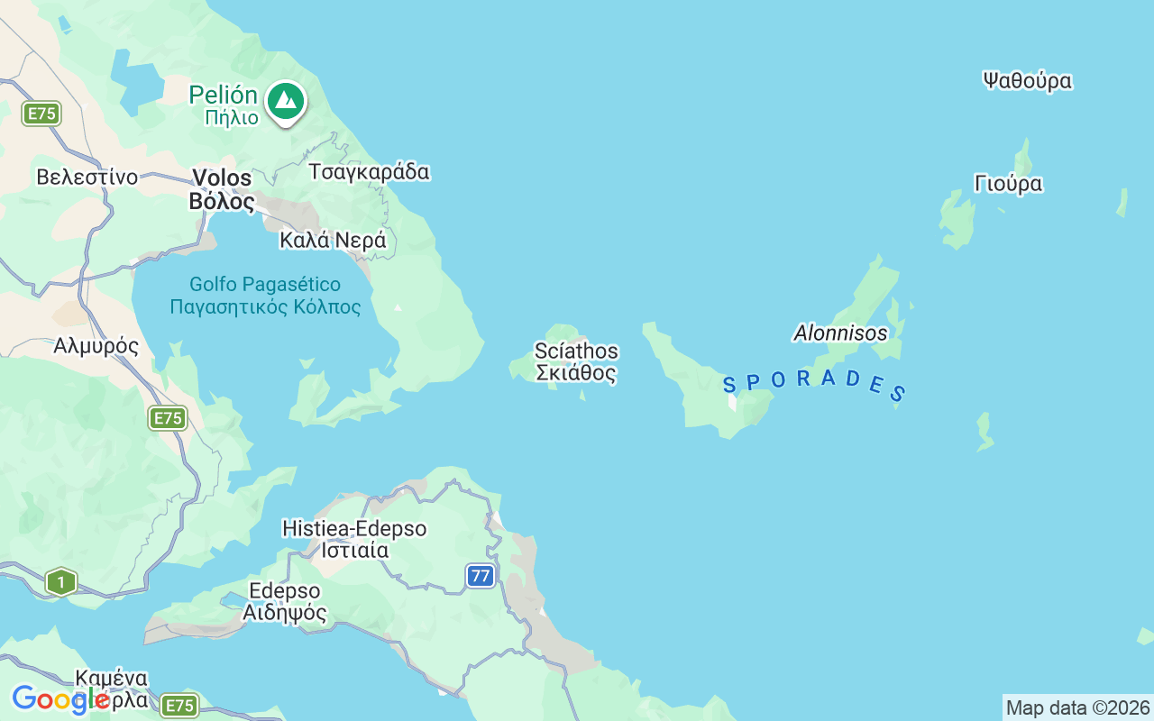Ubicación Neumática: Vromolimnos Beach, Skíathos