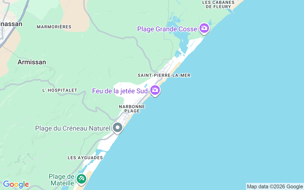 Localização do(a) Lancha: 11100 Narbona, França