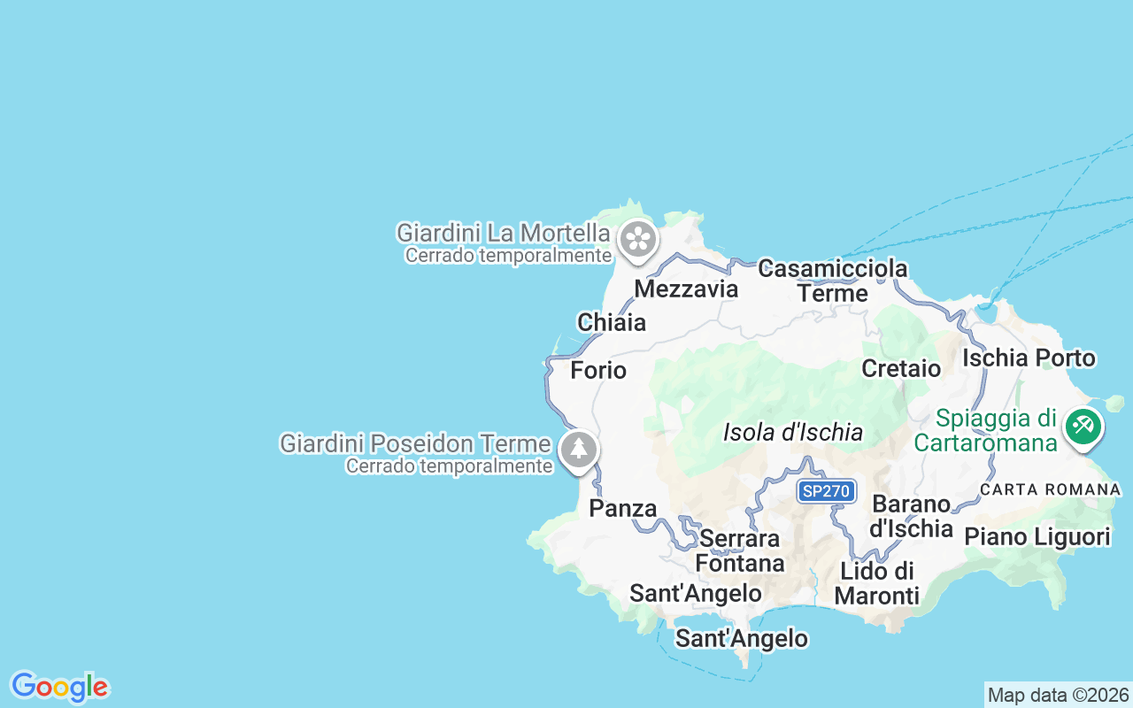Ubicación Lancha: Porto Di Forio, Forio