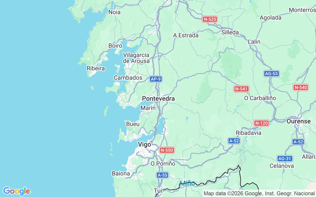 De locatie van Zeilboot: Combarro, Comarca De Pontevedra