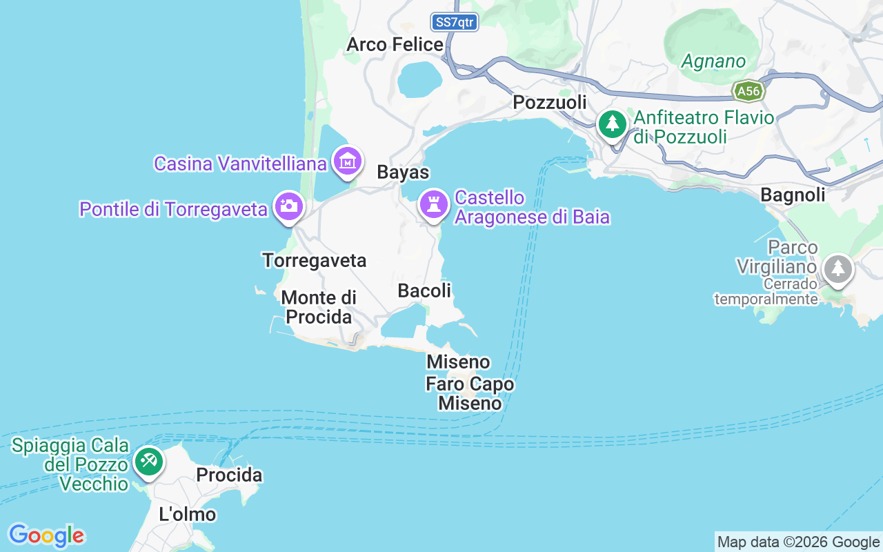 Ubicación Neumática: Marina Grande De Bacoli, 80070 Bacoli