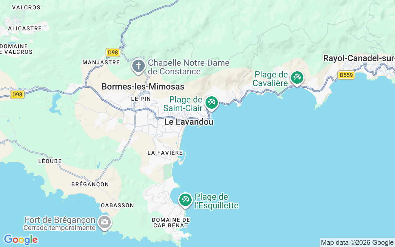 Ubicación Neumática: Puerto De Le Lavandou, Le Lavandou