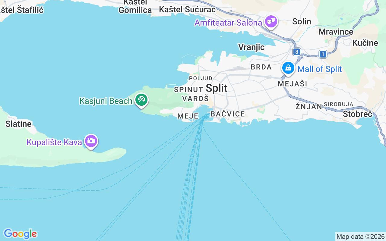 Localização do(a) Lancha: Split, Croácia