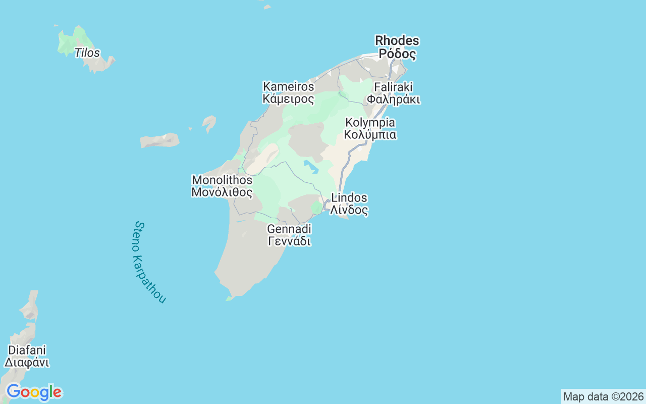 Location of the Motorboat: Lardos, Lardos 851 09