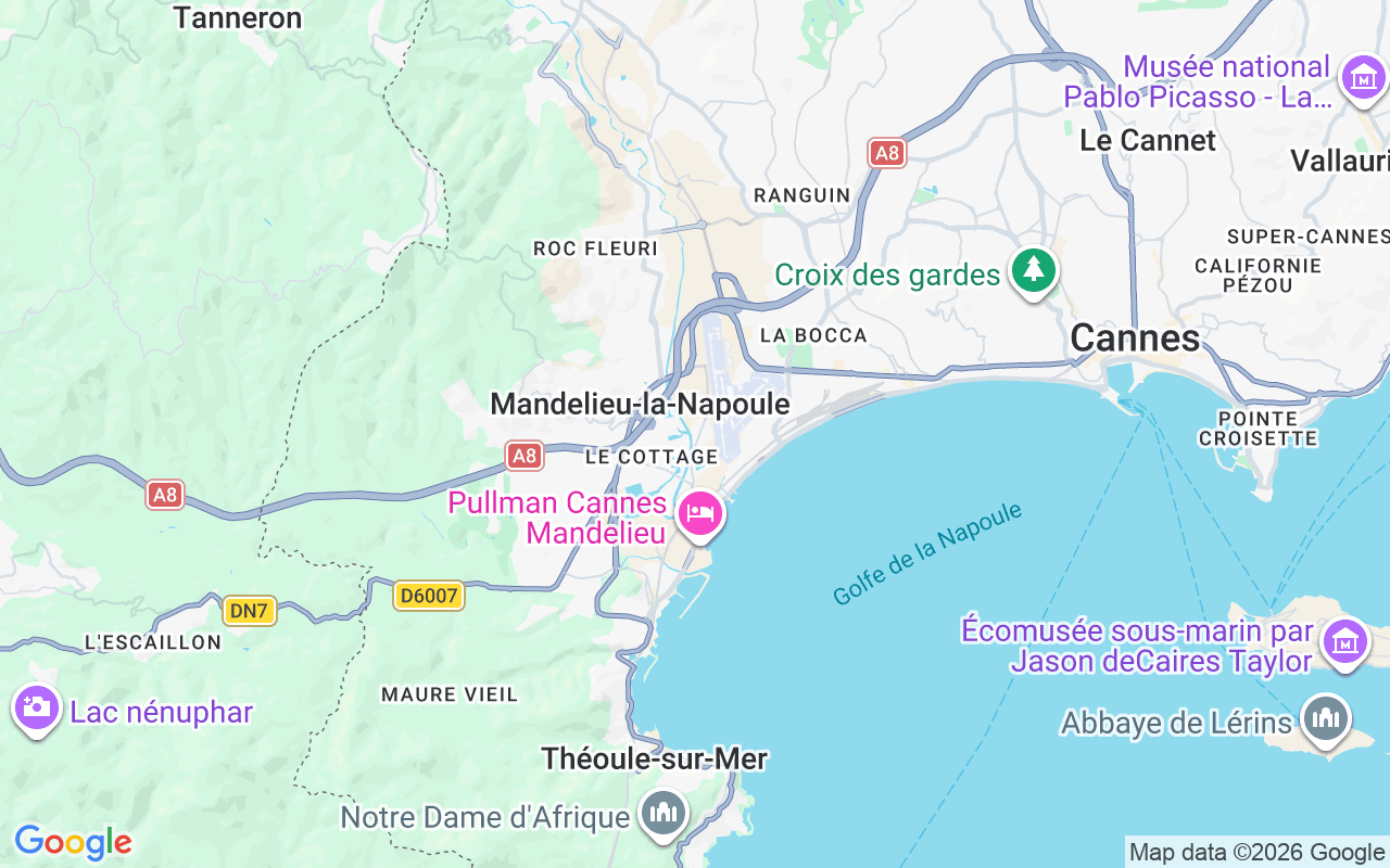 Emplacement du Semi-rigide: Port Inland, 06210 Mandelieu-La-Napoule