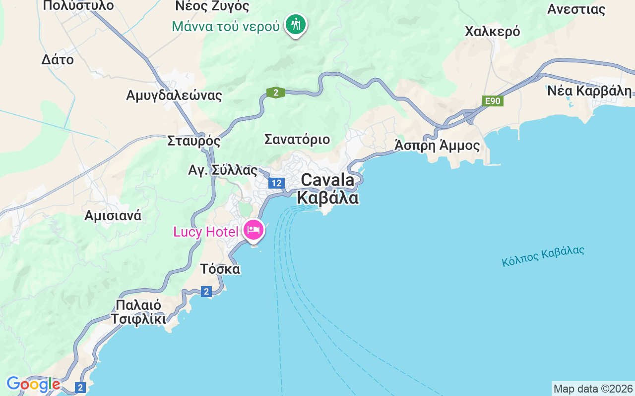 Localização do(a) Veleiro: Cavala, Grécia