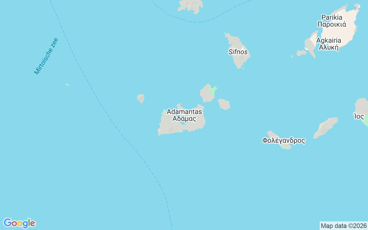 De locatie van Catamaran: Adamantas, Adamantas