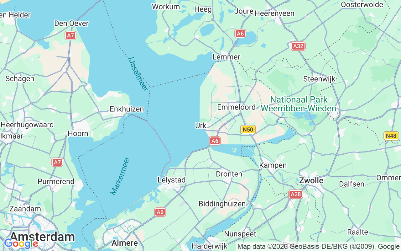 De locatie van Motorboot: Urk, Urk