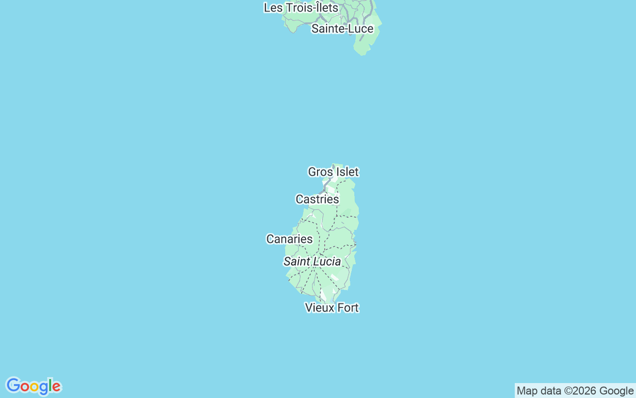 Ubicación Catamarán: Castries, Santa Lucía