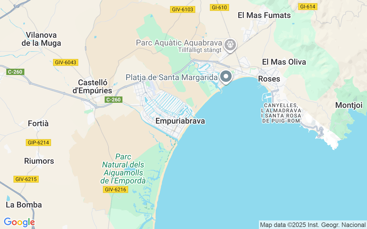 Plats för Båt utan licens : 17487 Empuriabrava, Spanien