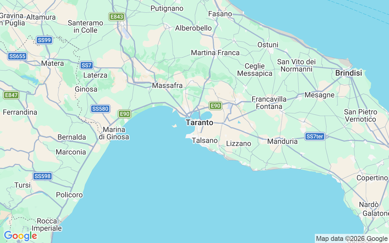 Localização do(a) Veleiro: Taranto, Itália