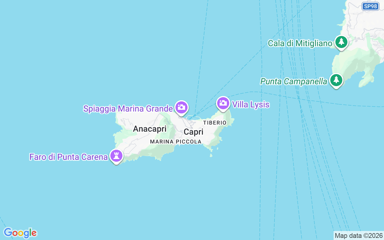 Emplacement du Bateau à moteur: Marina Di Capri, Capri